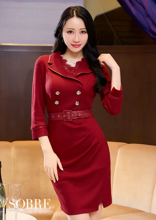 コードレースレイヤードワンピース